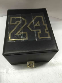 Kobe Bryant $34,000 New Era Cap Box Limited Edition by Swiss Packaging of NY and Switzerland.