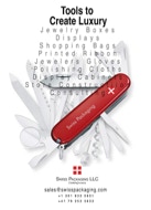 Tools to create Luxury. The Swiss Knife of Luxury; Swiss Packaging