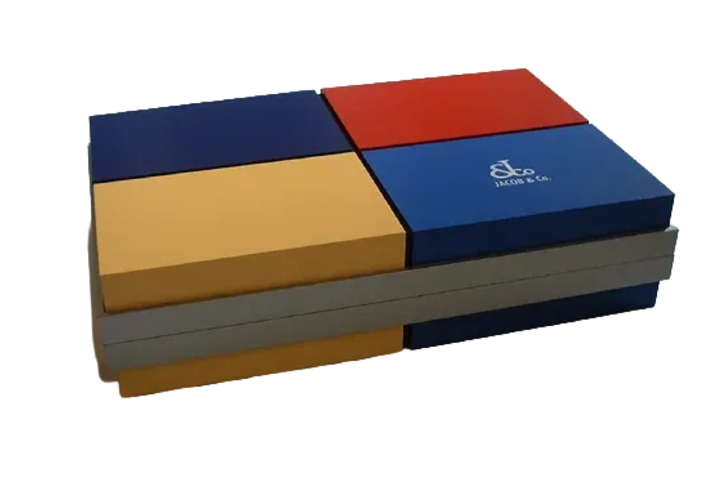 Custom luxury watch packaging box with precision construction and premium materials. Designed and manufactured by Swiss Packaging for high-end watch brands.