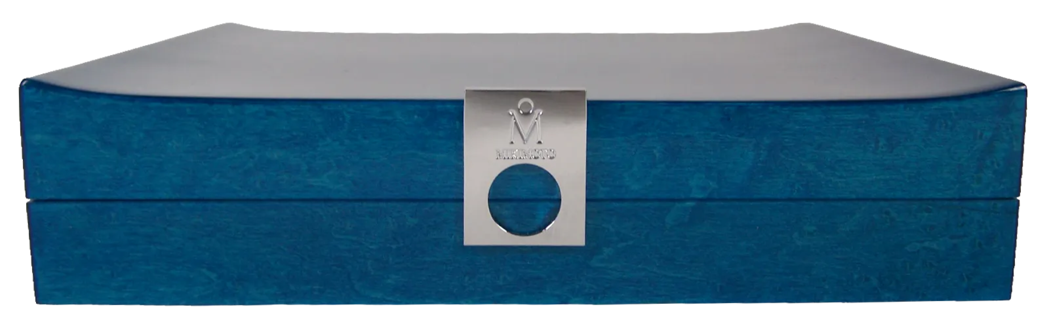 Custom luxury jewelry necklace box designed and manufactured by Swiss Packaging. Premium materials, precision construction, and bespoke presentation solutions for high-end jewelry brands.
